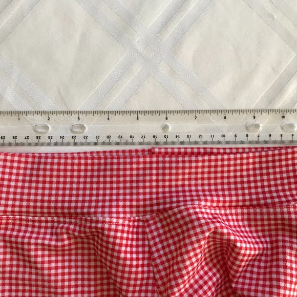NEW Lime Ricki Red Gingham Boy Shorts XS Modest Swim - Picture 2 of 5